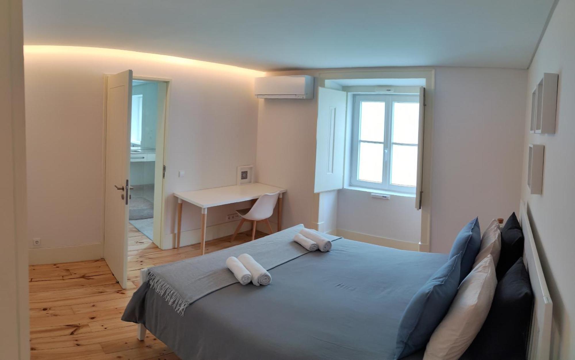 Luxuoso Quarto Com Banheiro Privativo No Centro De Privatunterkunft Lissabon